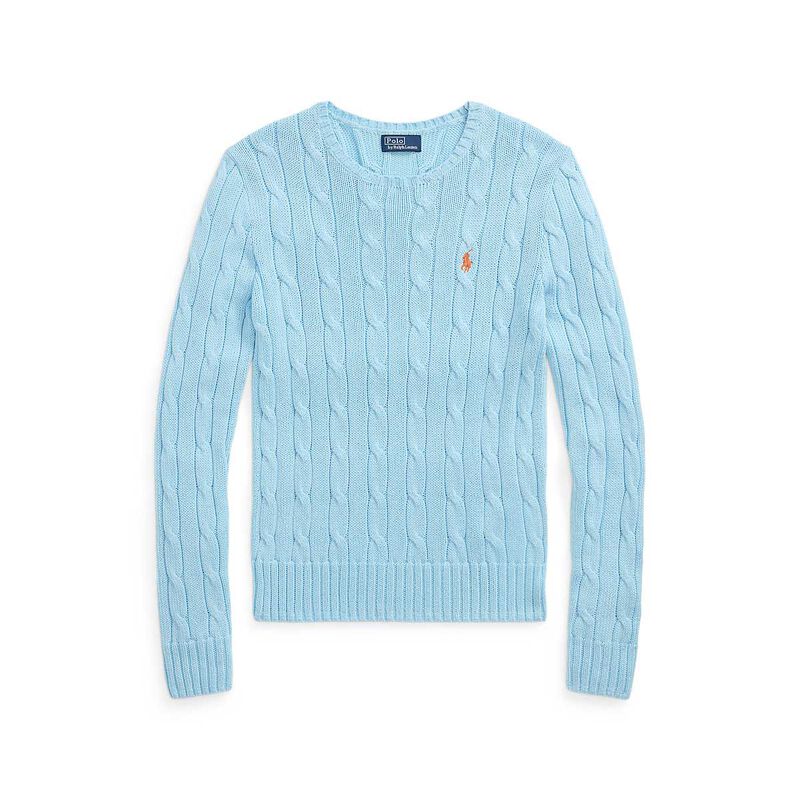 Polo Ralph Lauren Julianna Cotton Crewneck Sweater image number 2